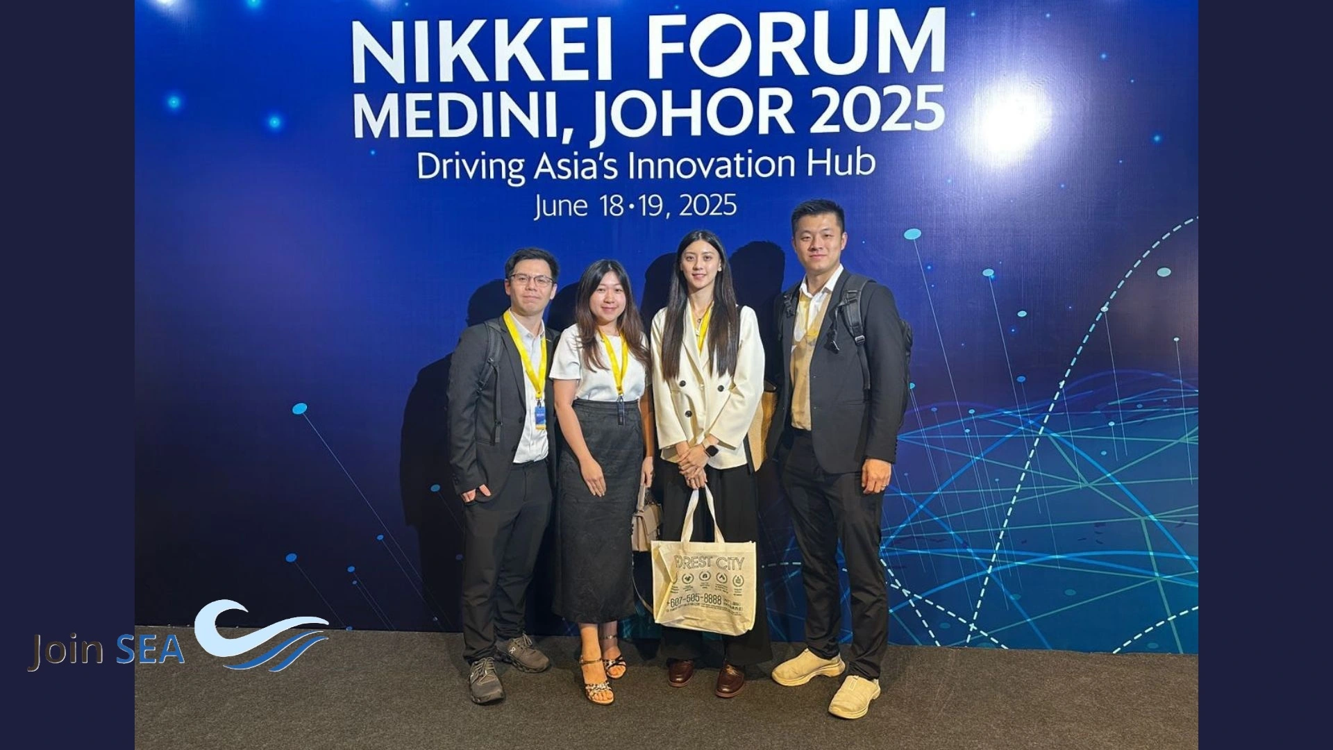 JoinSEA Participates in Nikkei Forum Johor 2025: Driving Johor–Singapore SEZ Growth