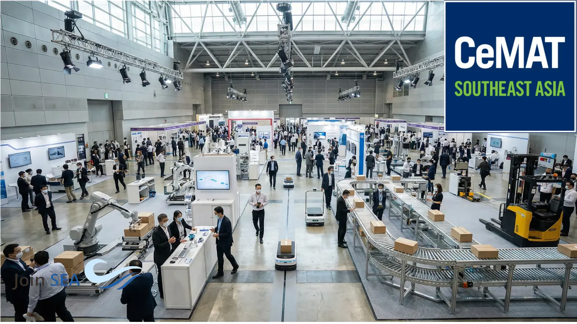 Read more about the article JoinSEA Visits CeMAT Southeast Asia 2026 Singapore – Smart Logistics & Warehouse Automation